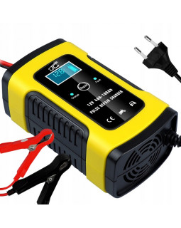 ПОТУЖНИЙ АВТОМАТИЧНИЙ ЗАРЯДНИЙ ПРИСТРІЙ LCD 100Ah LCD 12V 6A