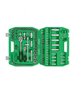 Набір інструментів 1/2" & 1/4" 108 од. INTERTOOL ET-6108SP-foto9