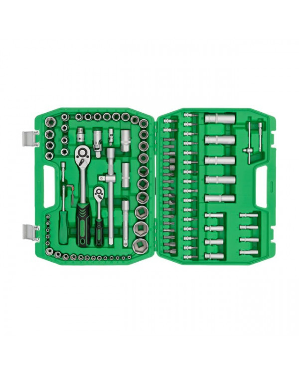 Набір інструментів 1/2" & 1/4" 108 од. INTERTOOL ET-6108SP