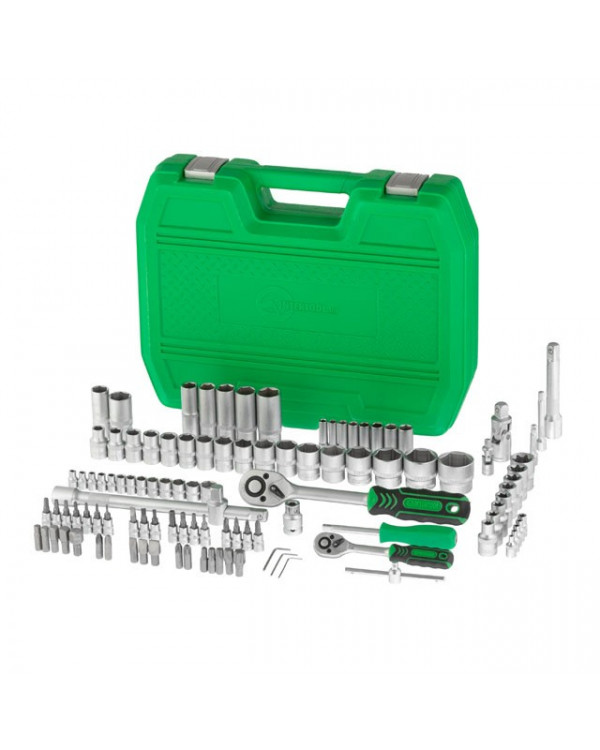 Набір інструментів 1/2" & 1/4" 108 од. INTERTOOL ET-6108SP
