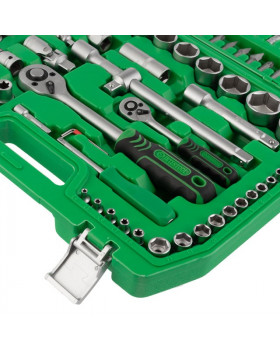 Набір інструментів 1/2" & 1/4" 108 од. INTERTOOL ET-6108SP-foto3