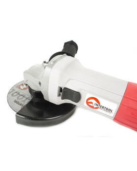 Шліфмашина кутова 860 Вт, 11000 об/хв, діаметр круга 125 мм INTERTOOL DT-0267-foto4