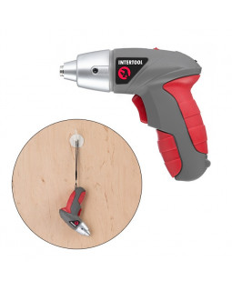 Викрутка акумуляторна 3.6 В INTERTOOL DT-0301-foto8