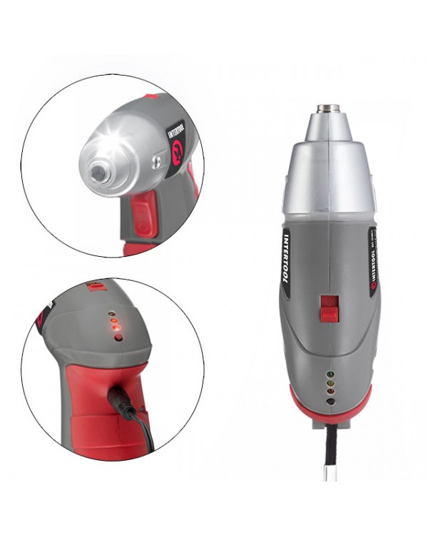 Викрутка акумуляторна 3.6 В INTERTOOL DT-0301 Викрутка акумуляторна 3.6 В INTERTOOL DT-0301
