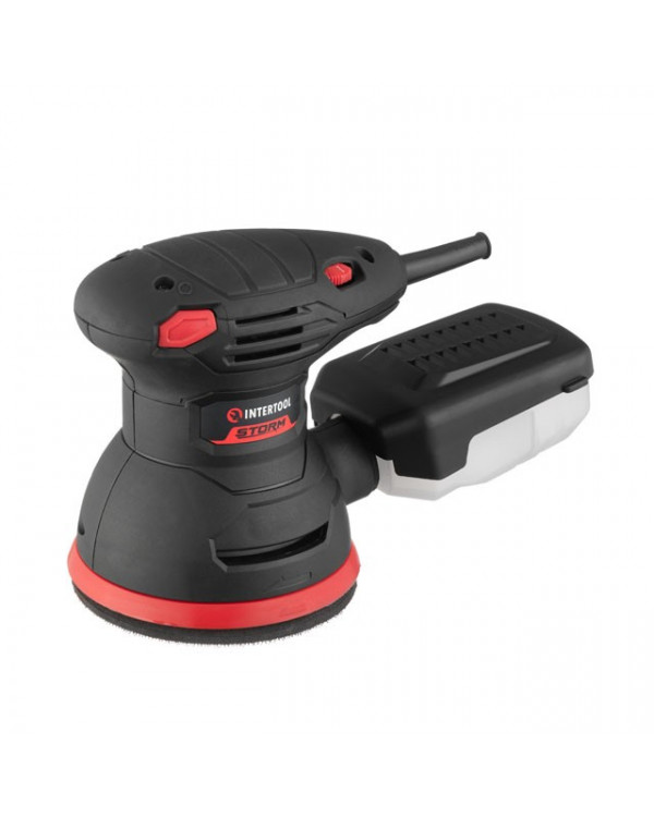 Шліфмашина ексцентрикова 125 мм, 300 Вт, 5000-12000 об/хв INTERTOOL WT-0541 Шліфмашина ексцентрикова 125 мм, 300 Вт, 5000-12000 об/хв INTERTOOL WT-0541