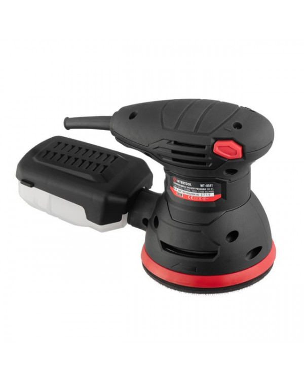 Шліфмашина ексцентрикова 125 мм, 300 Вт, 5000-12000 об/хв INTERTOOL WT-0541 Шліфмашина ексцентрикова 125 мм, 300 Вт, 5000-12000 об/хв INTERTOOL WT-0541