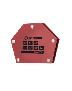 Тримач магнітний для зварювання трапеція 22кг INTERTOOL MW-0002 Тримач магнітний для зварювання трапеція 22кг INTERTOOL MW-0002