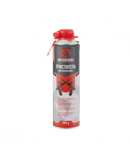 Очищувач монтажної піни, 500 мл INTERTOOL FS-0099