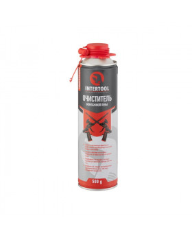 Очищувач монтажної піни, 500 мл INTERTOOL FS-0099
