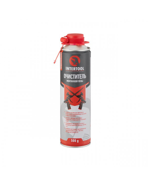 Очищувач монтажної піни, 500 мл INTERTOOL FS-0099