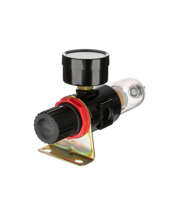 Фільтр для очищення повітря + редуктор 1/4" INTERTOOL PT-1412 Фільтр для очищення повітря + редуктор 1/4" INTERTOOL PT-1412